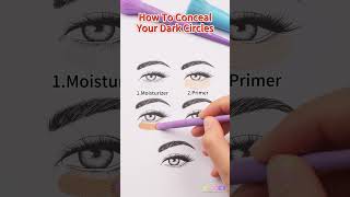 👉Follow these steps to conceal your dark circles👁 [upl. by Jeannie550]