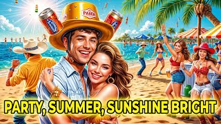 Party Summer Sunshine Bright humorvoller englischer Schlagersong  Ballermann Musik Mallorca 2024 [upl. by Allana]