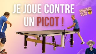 🏓 Je joue contre un PICOT 😡  Match de tennis de table pour mon anniversaire  🤠  Jai 52 ans [upl. by Mccoy373]