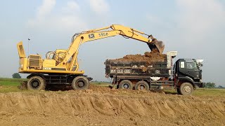 New Nissan diesel v8 truck dumper full over loading Pakistani have machinery phm [upl. by Ativ]