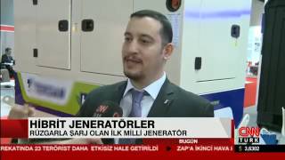 Teksan Jeneratör MEE Dubai Fuarı Röportajı  CNN Türk Haber Bülteni  21 Şubat 2017 [upl. by Almeria]