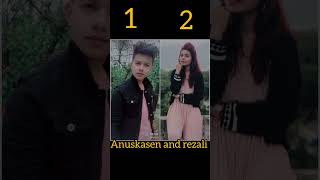 Anuskasen and rezali ❤️ new shorts video shortsfeed anushkasen rezalitrendingshorts Nk [upl. by Chessy]