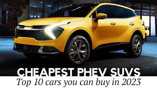 10 Cheapest SUVs with PlugIn Hybrid Propulsion in 2023 Buyers Guide with Prices [upl. by Alfi324]