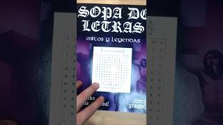 Sopa de Letras para MEJORAR tu AGILIDAD Mental leyendas letras sopadeletras [upl. by Zahara]