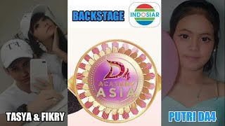 BACKSTAGE Putri Da4  Tasya Rosmala amp Fikry Felixshah DACADEMY ASIA 4 Indosiar [upl. by Ecnerual]