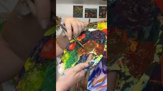 Como crear el siena o carmelita pintura colors tutorialdepinturaacrilica paintingtutorial art [upl. by Cornall]