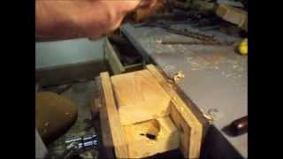 Timber Frame  Sharpening a Barn Auger  a video tutorial from Old Sneelocks Workshop [upl. by Camala]