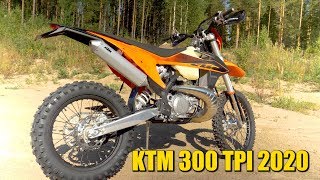 KTM 300 TPI 2020 Test Ride [upl. by Lyrac318]