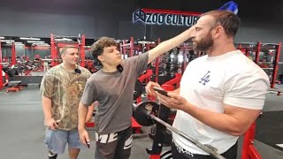 Bradley Martyn ATTACKS StableRonaldo After Taking His Hat [upl. by Waite]