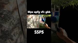 Mpx apfg vfc gbb ssp5 edit airsoft gameplay gopro custom punisher [upl. by Town]