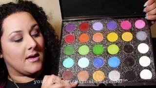 Review  Mehron Paradise Makeup Paradise Makeup AQ 30 Color Palette [upl. by Waldron]