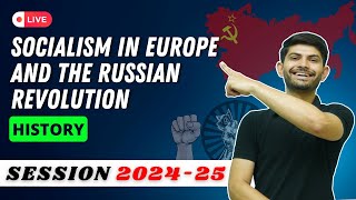 Socialism in Europe and the Russian Revolution  Live Poll Session MIQs and PYQs  Class 9 202425 [upl. by Davie]