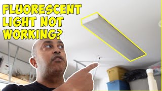 How to fix quotANYquot fluorescent Light  Ballast Replacement [upl. by Peckham517]