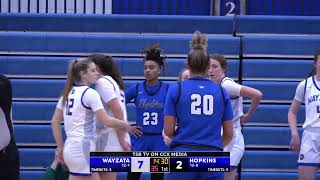 High School Girls Basketball Wayzata vs Hopkins [upl. by Farrison]