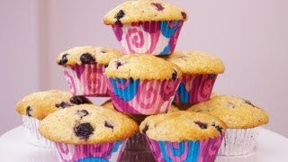 Blueberry Muffins From Scratch Blueberry Muffin Recipe  Diane KometaDishin With Di  64 [upl. by Eigram]