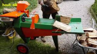 Part 2 Posch Ruck Zuck 220 V log splitter houtklover fendeuse holzspalter houtkliever [upl. by Nylsirhc]