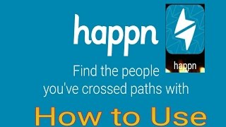 Happn  how to use happn  know all about happn [upl. by Arataj]