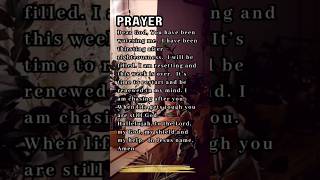 A short prayer  The Focused Christian shorts focusongod christianmindset reflectiontime [upl. by Merill]