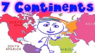 Geography Explorer Continents  Interesting and Educational Videos for Kids [upl. by Lain215]