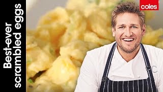 Bestever Scrambled Eggs  Cook with Curtis Stone  Coles [upl. by Fisken]