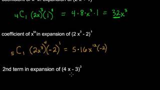 Finding a Specific Coefficient or Term in a Binomial Expansion [upl. by Tehc]