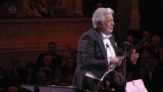 Johann Strauss II Éljen a magyar Hungarian Polka Op 332 Placido Domingo conduct 2022 [upl. by Sirama]