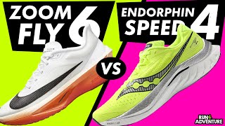 Nike Zoom Fly 6 vs Saucony Endorphin Speed 4 Which Running Shoe Wins the Race  Run4Adventure [upl. by Julian94]