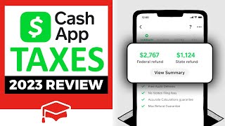 Cash App Taxes Review 2023  Pros and Cons  How To Get Your Tax Refund Faster [upl. by Lertnom]