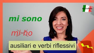 Mi ho o mi sono Scegli lausiliare giusto con i verbi riflessivi [upl. by Georgena]