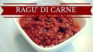 Ragù di Carne  Bimby TM6  TM5 TM31  Thermomix [upl. by Oicinoid]