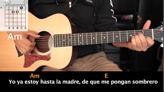 Como tocar quotFrijoleroquot de Molotov  Tutorial Guitarra HD [upl. by Naharba]