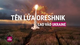 Khoảnh khắc Nga nã tên lửa siêu thanh quotxé toạc bầu trờiquot thành phố Dnipro Ukraine  VTC Now [upl. by Benioff]