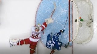 Gustavsson dives for incredible stick save [upl. by Tisman]