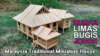 JOHOR Traditional House Replica Malaysia  Rumah Limas Bugis [upl. by Friedlander724]