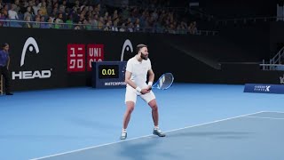 Matchpoint  Tennis Championships  PS4 Gameplay 1080p60fps [upl. by Lipson]