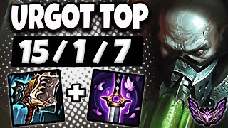 Urgot TOP vs Irelia  OTP  Lol Korea Master Patch 1318 ✅ [upl. by Severen]