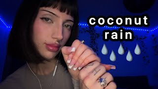 Tingles raining on your brain 😵‍💫 ASMR trigger by ​⁠​⁠​⁠AngelicLofiASMR [upl. by Ahsinat]