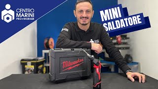 Saldatore portatile a batteria  Milwaukee M12 [upl. by Asilat]