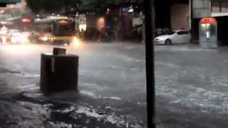 Hail storm Brisbane 27th November 2014 in HD [upl. by Girhiny291]