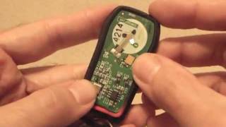 Changing Key Fob  Remote Battery for Nissan Quest 2006 [upl. by Inverson]