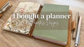 I bought a planner  B6 Papertess Designs [upl. by Hpeosj]