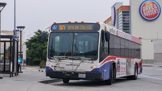 SamTrans Gillig BRT 402 on route SKY [upl. by Eednus]