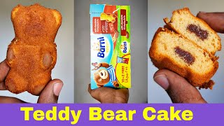 Chocolate Vanilla Sponge Bear Cake [upl. by Hannah]