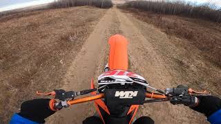 KTM 450 SXF trail riding [upl. by Lila]