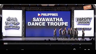 Sayawatha Dance Troupe  Philippines  Varsity  2024 World Hip Hop Dance Championship Semifinals [upl. by Nador]