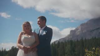 A Fun and Romantic Elopement in Banff  Sarah amp Mitchels Love Story [upl. by Gnilrac930]