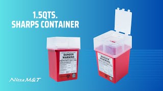 15Qts Sharps Container Instruction for Use [upl. by Lah222]