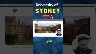 The University of Sydney Australia  Admission Requirements and Fee  usyd [upl. by Benisch]