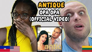 REACTION TO Antique  Opa Opa Music Video  FIRST TIME HEARING OPA OPA [upl. by Williamson]