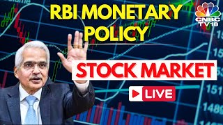 Stock Market LIVE Updates  RBI Monetary Policy LIVE  Nifty amp Sensex LIVE  Dec 6th  CNBC TV18 [upl. by Anibla]